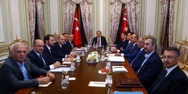 Toplantı 4 saat sürdü