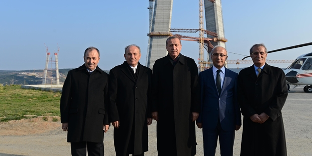 Erdoğan, 'Yavuz'u yerinde inceledi