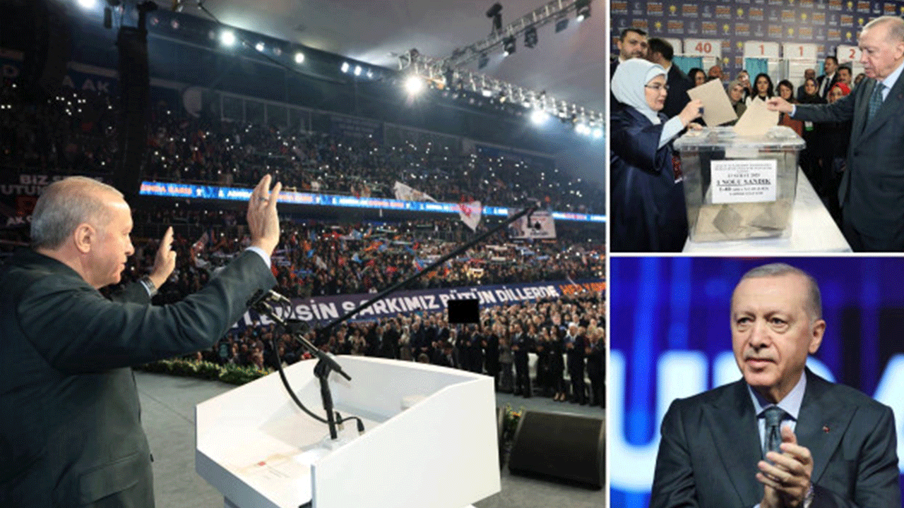 Erdoğan yeniden genel başkanı seçildi