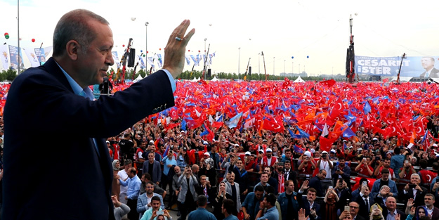 Erdoğan, Yenikapı'da milyonlara hitap etti!