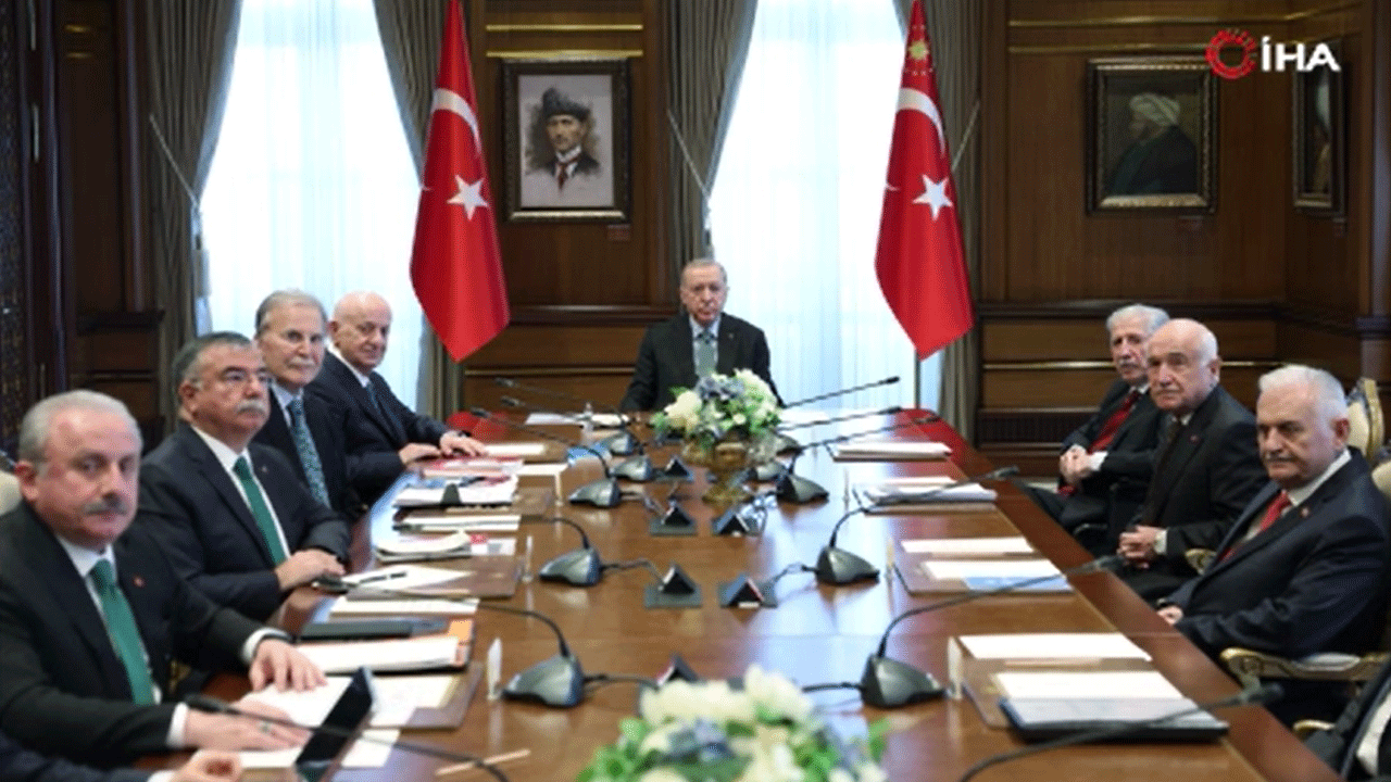 Erdoğan, YİK Toplantısı'na başkanlık etti