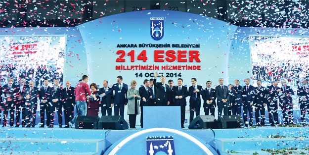 Erdoğan, Ankara’da 214 tesisin açılışını yaptı
