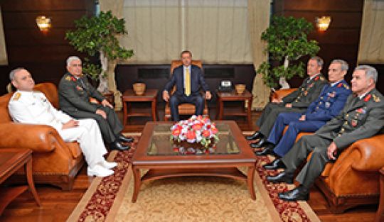 Erdoğan yeni TSK kadrosunu kabul etti