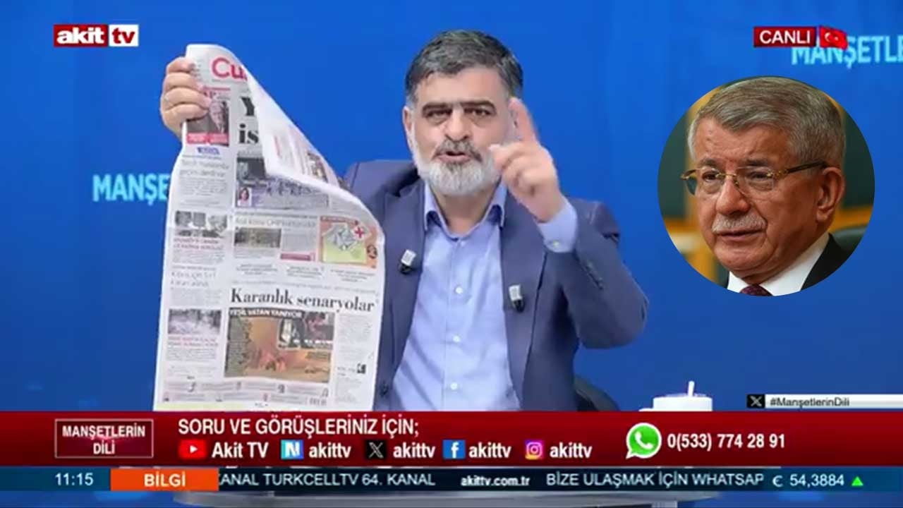 Erdoğan’a çelme takmaya çalışmasaydı yazamazlardı! Cumhuriyet'in bu haberinde Davutoğlu'nun payı var