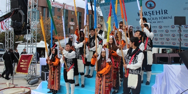 Erdoğan'a Kırşehir'de sürpriz karşılama!