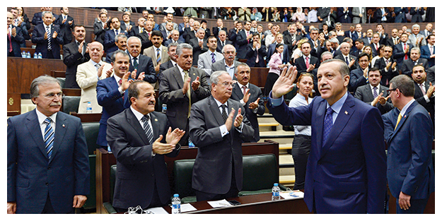 Erdoğan’a muhteşem uğurlama