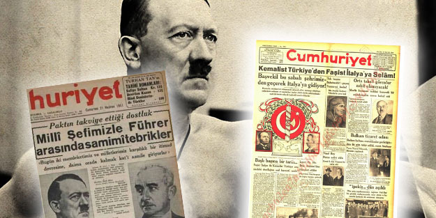 Erdoğan'a yüklenen Cumhuriyetçiler geçmişte Hitler'e övgüler düzmüş!