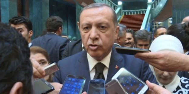 Erdoğan'dan 'AK Parti'de FETÖ'cü' açıklaması