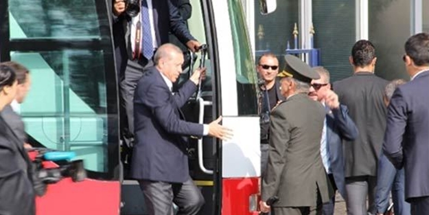 Erdoğan'dan 'başkomutan' ziyareti