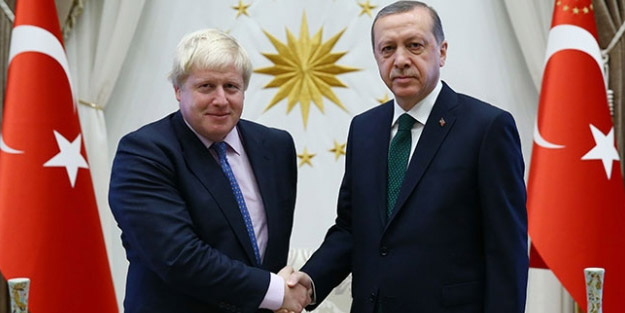 Erdoğan'dan Boris Johnson'a telefon