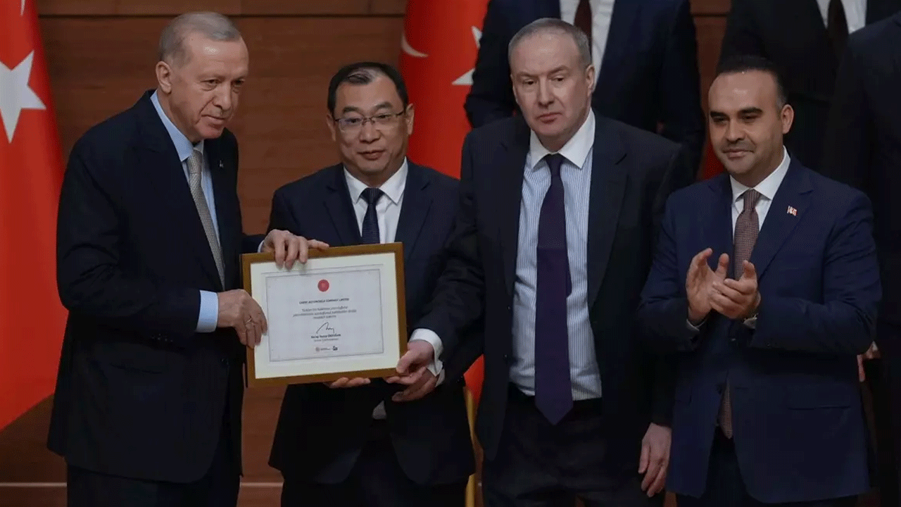Erdoğan'dan Chery'e büyük onur