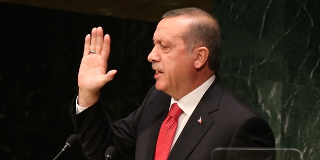 Erdoğan'dan 'Dünya 5'ten Büyüktür'e destek