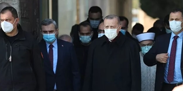 Erdoğan'dan gazetecilere: Hayırdır burada ne işiniz var?