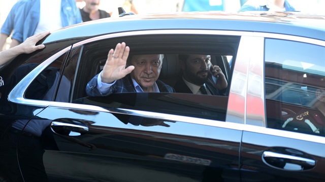 Erdoğan'dan hastane ziyareti