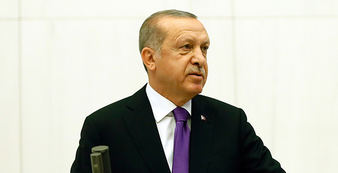 Erdoğan'dan HÜDA PAR'a telgraf