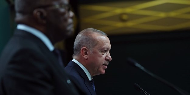 Erdoğan'dan Kabore onuruna yemek