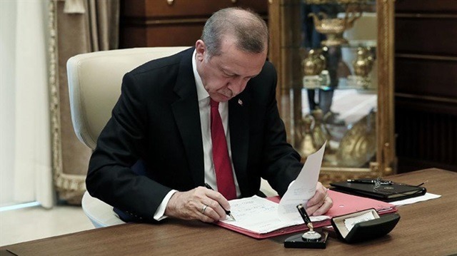 Erdoğan'dan kanun onayı