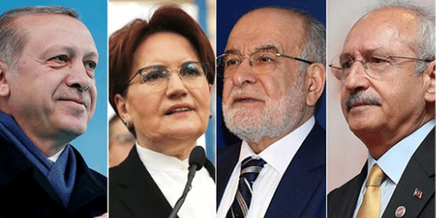 Erdoğan'dan Kılıçdaroğlu, Akşener ve Karamollaoğlu'na büyük fark!