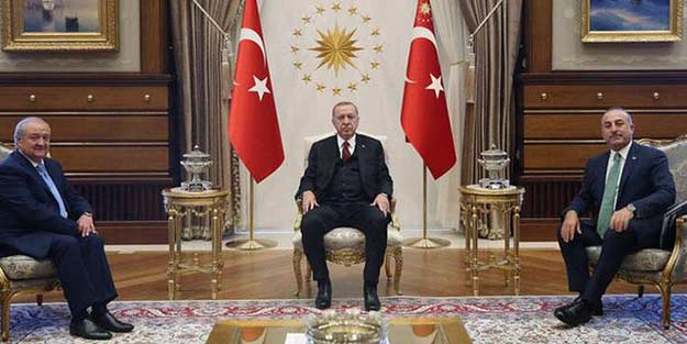 Erdoğan'dan Külliye'de önemli görüşme