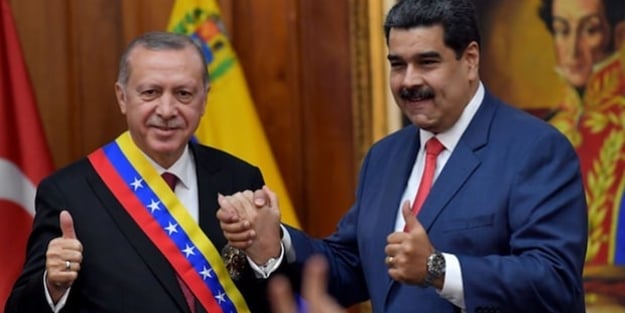 Erdoğan'dan Maduro'ya: Dik dur yanındayız!