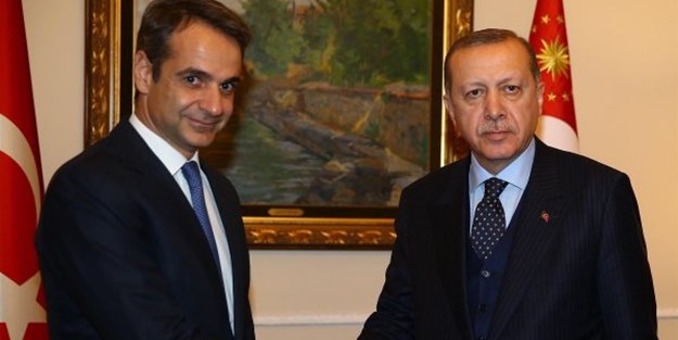 Erdoğan'dan Miçotakis'e kutlama telefonu!
