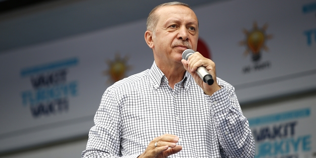 Erdoğan'dan Muharrem İnce'ye köprü cevabı