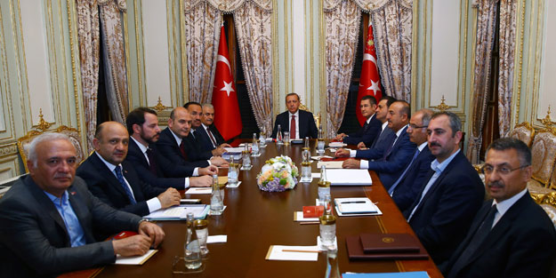 Erdoğan'dan önemli toplantı
