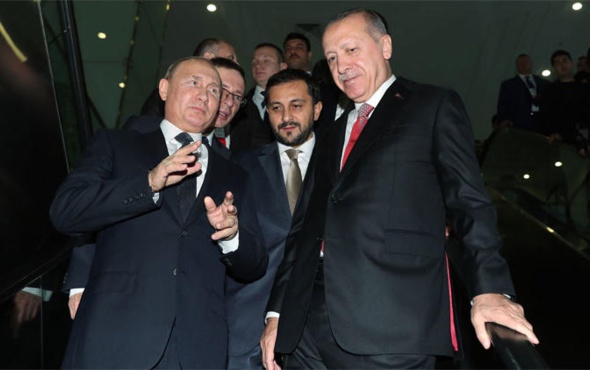 Erdoğan'dan Putin'e sürpriz hediye