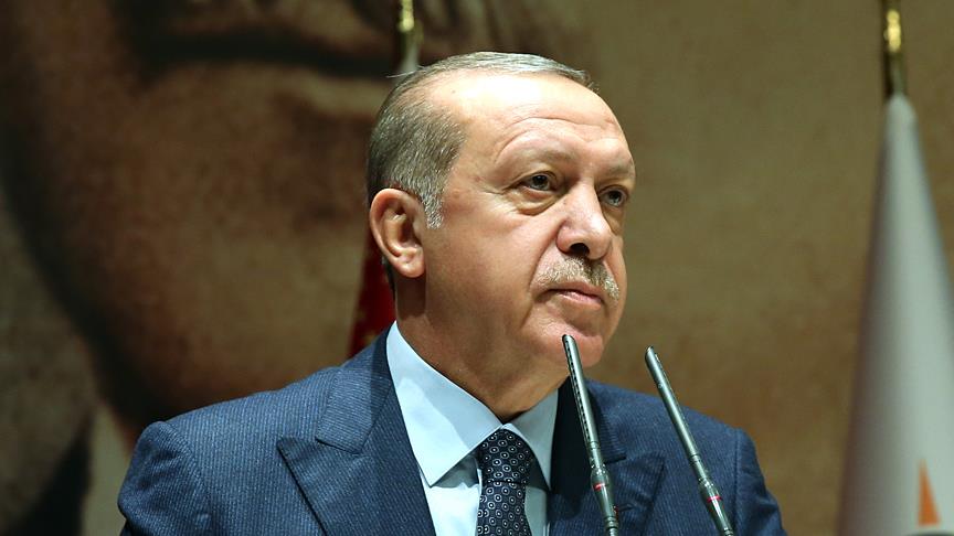 Erdoğan'dan şehit askerin ailesine taziye
