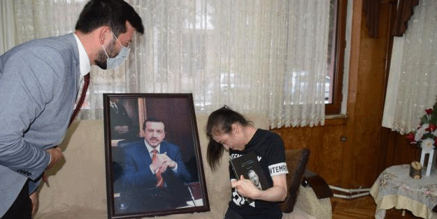 Erdoğan'dan serebral palsi hastası Merve'ye video mesaj