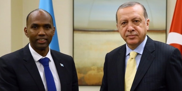 Erdoğan'dan Somali Başbakanı ile süpriz görüşme!