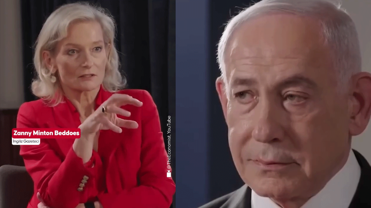 Erdoğan’dan sonra İsrail Başbakanının suratına ikinci tokatı İngiliz gazeteci attı! "Savaşı kaybediyorsunuz, Amerika da kaybediyor"