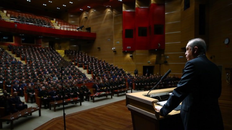 Erdoğan'dan tek ordu tek komutan vurgusu