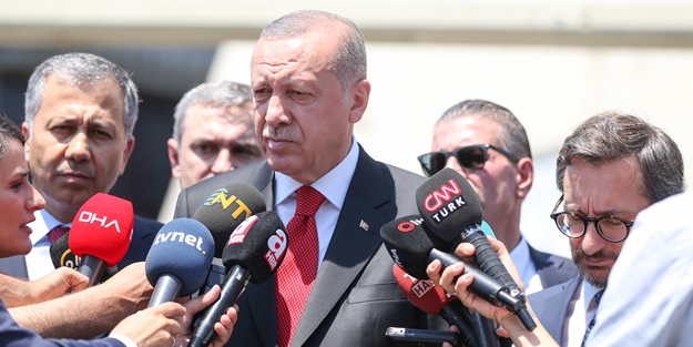 Erdoğan'dan yeni parti açıklaması