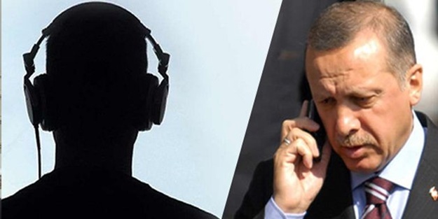 Erdoğan'ı bakın hangi sistem ile dinlemişler