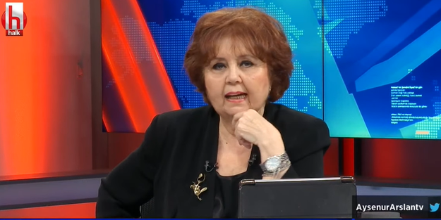 Erdoğan'ı eleştiren Halk TV sunucusu Ayşenur Arslan Arapça konuştu!