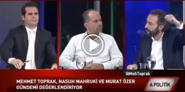 Erdoğan'ı tehdit etti! Canlı yayında cevabını aldı