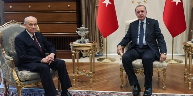 Erdoğan'ın Anayasa çıkışına Bahçeli'den destek