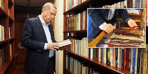 Erdoğan'ın fotoğraflarındaki dikkat çeken ayrıntı