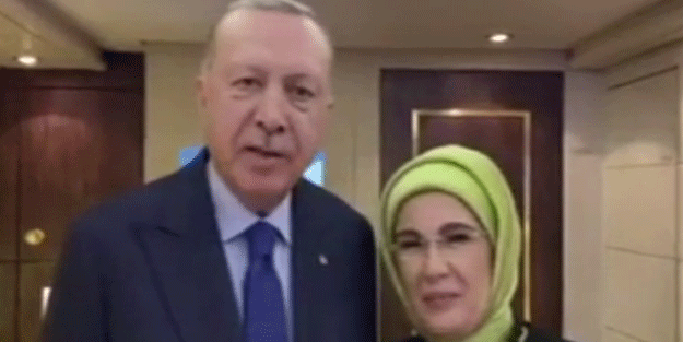 Erdoğan'ın gönderdiği video duygulandırdı!