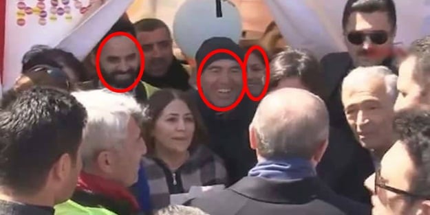 Erdoğan'ın 'hayır' çadırına ziyaretinde dikkat çeken kare!