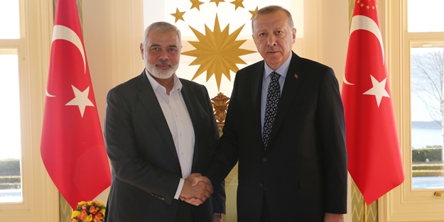Erdoğan'ın, Heniyye'yi kabulü sona erdi!