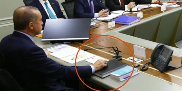Erdoğan'ın kara kaplı defterinde ne yazdığı öğrenildi