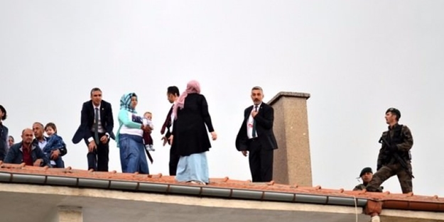 Erdoğan'ın korumalarını harekete geçiren olay!