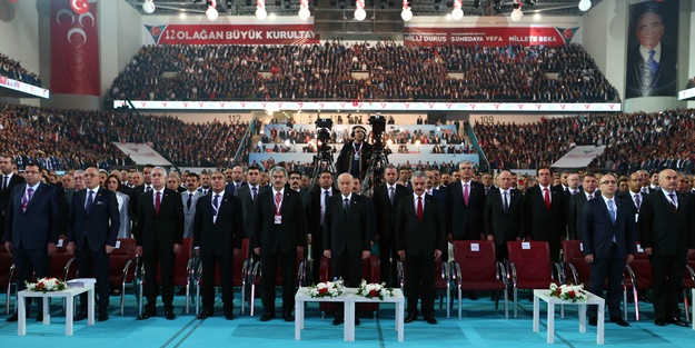 Erdoğan'ın mesajı MHP kurultayında okundu