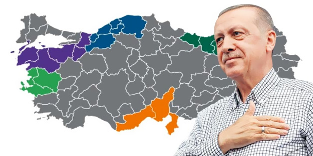 Erdoğan'ın müjdesini verdiği 'Mega Bölgeler' belli oldu