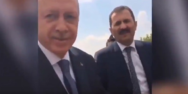 Cumhurbaşkanı Erdoğan'ın samimi diyaloğu kamerada: Hasan bırak sohbeti ya!