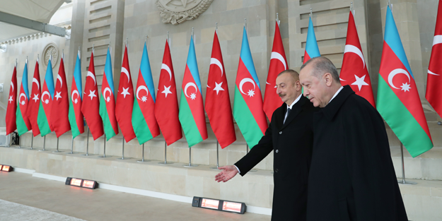 Erdoğan'ın sesiyle Azerbaycan Zafer gününe özel duygulandıran klip