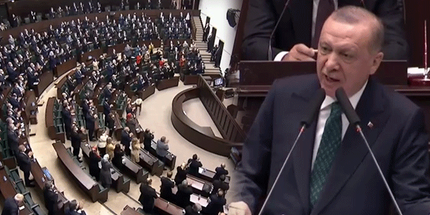 Erdoğan'ın TSK sözleri salonu ayağa kaldırdı!