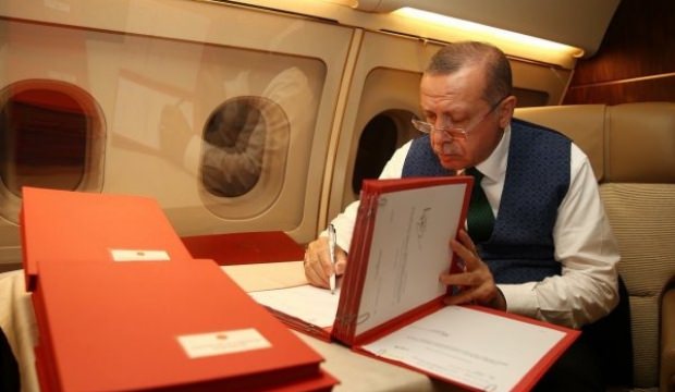 Erdoğan'ın yoğun mesaisi